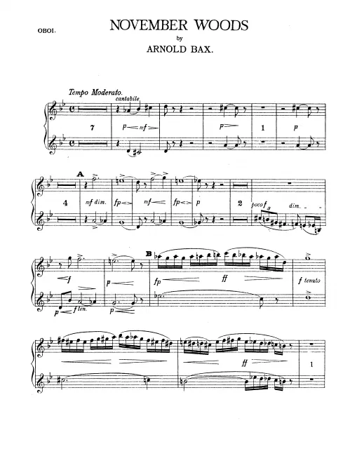 Oboe 1/2, English Horn