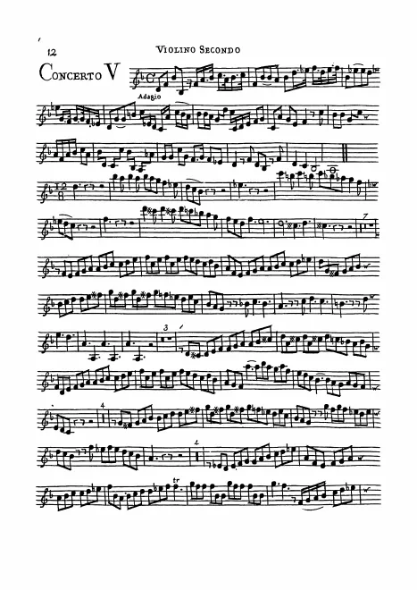 Violin II Concertino