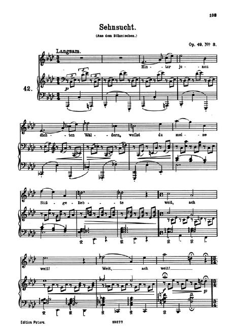 3. Sehnsucht