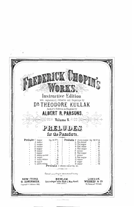 2. Preludes