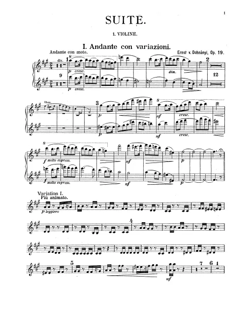 Violins I