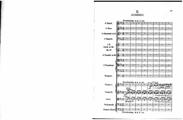 2. Scherzo: Prestissimo - Allegro - Prestissimo