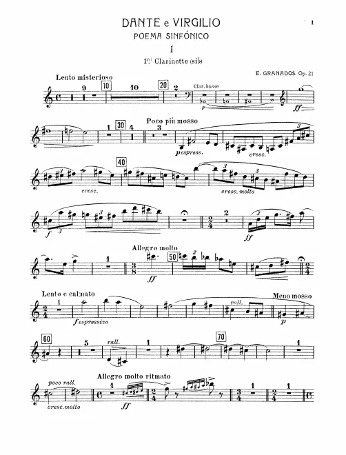 Clarinet 1, 2, Bass Clarinet (B)