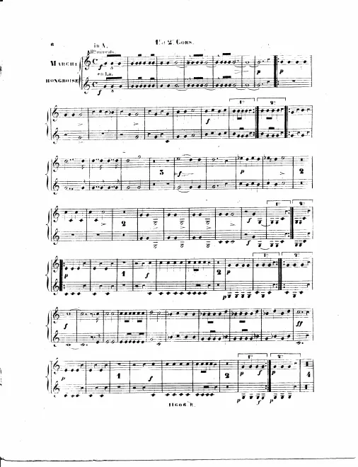 Horn 1/2, 3/4 (A, D)