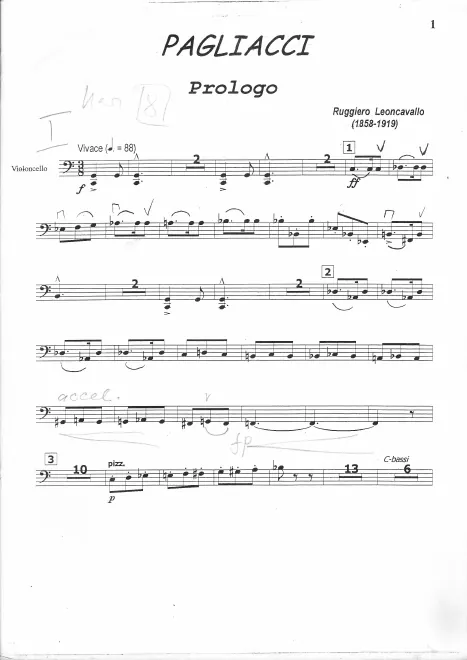 Cellos/Basses