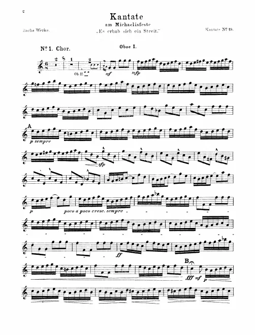 Oboe 1, 2, English Horn