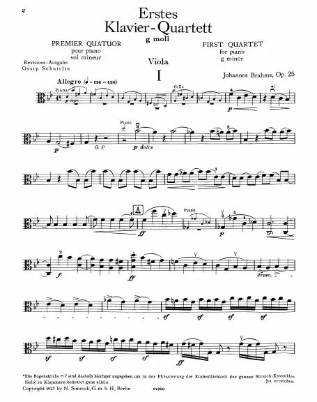 Viola Part