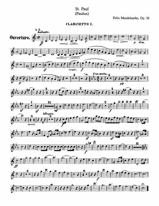 Clarinet 1, 2