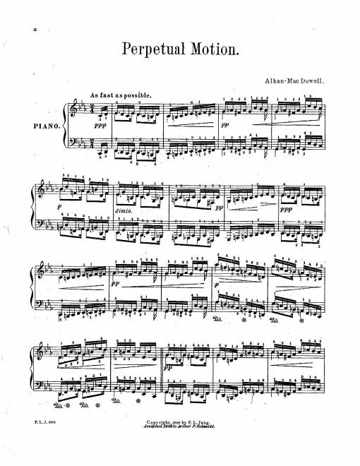 3. Etude pour les deux mains