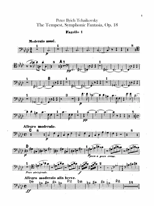 Bassoon 1, 2