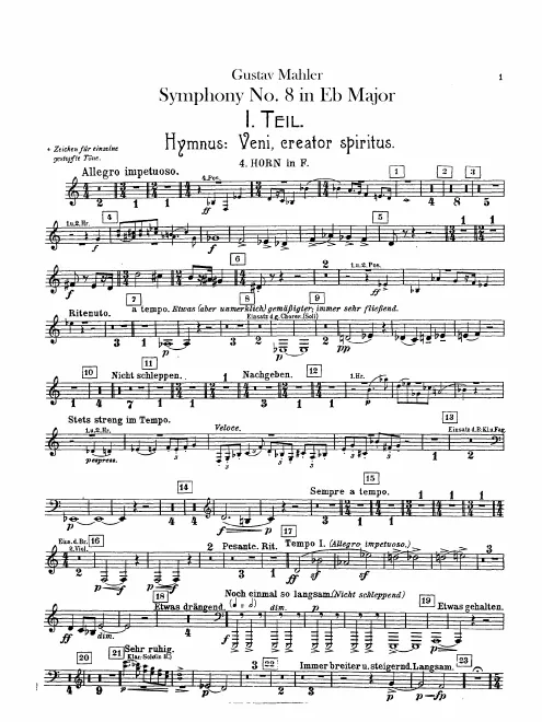 Horn 4 (F)