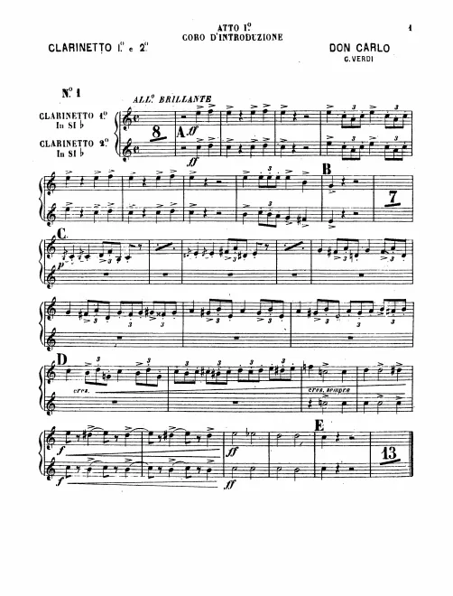 Clarinet 1/2 (B)