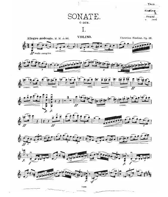 Violin part
