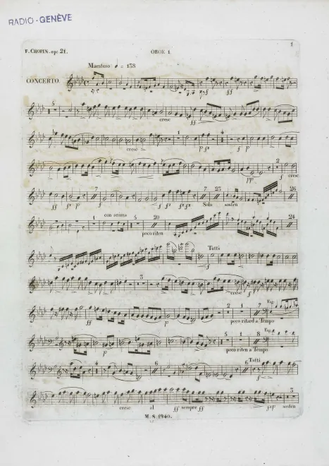 Oboe 1