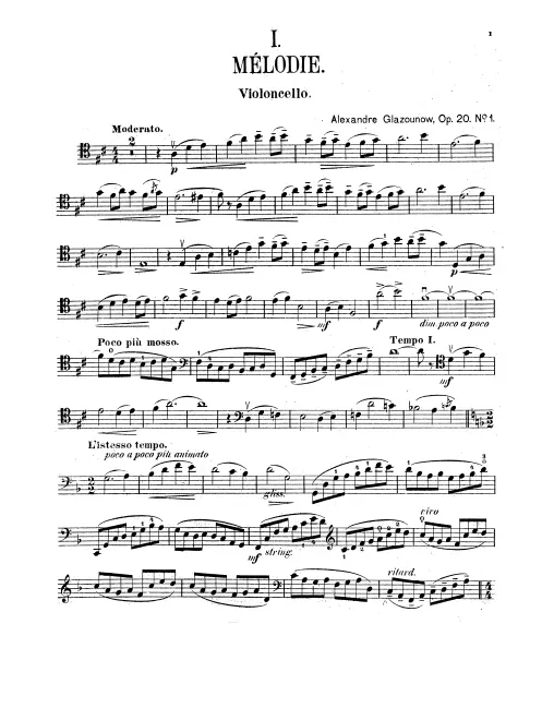 Cello Solo