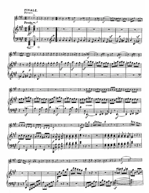 3. Finale. Presto