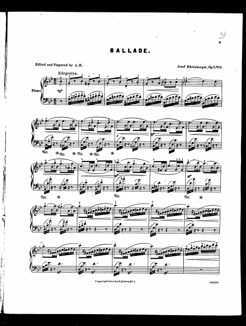 1. Ballade