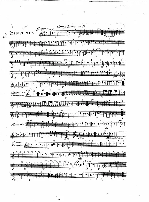 Horn 1, 2 (D)