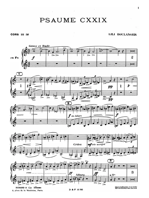 Horn 3/4 (F)