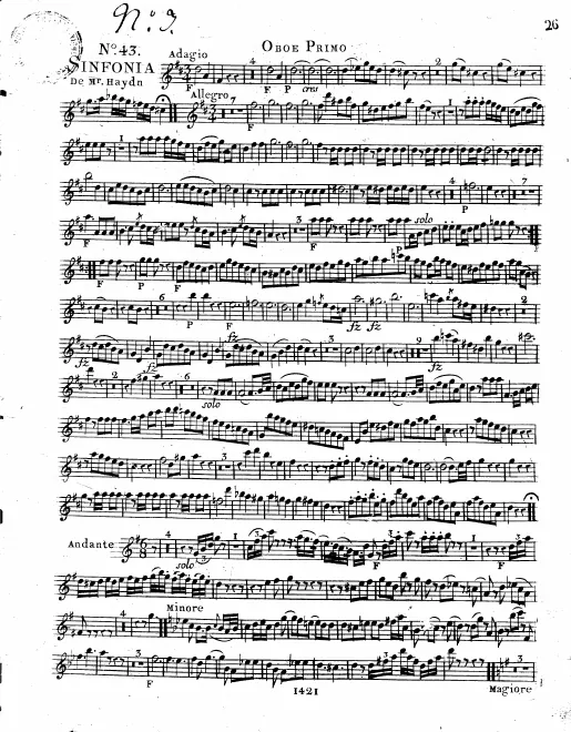 Oboe 1, 2