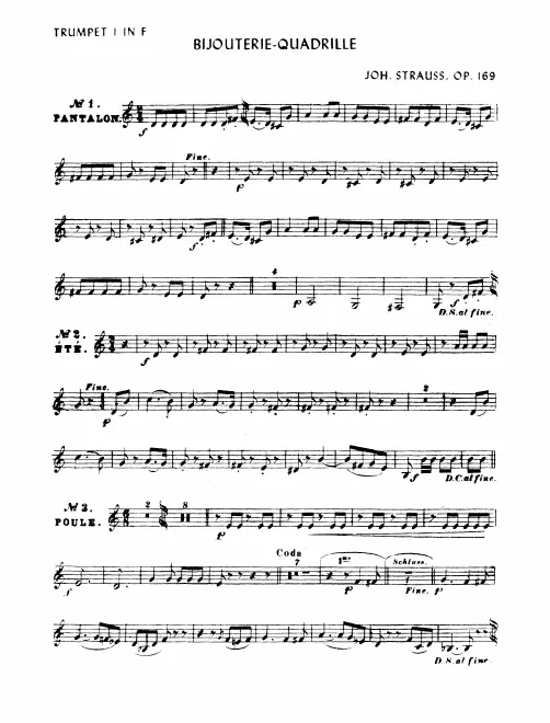 Trumpet 1, 2 (F)
