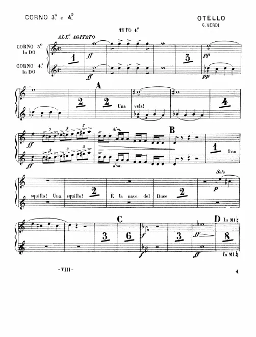 Horn 3/4 (C)