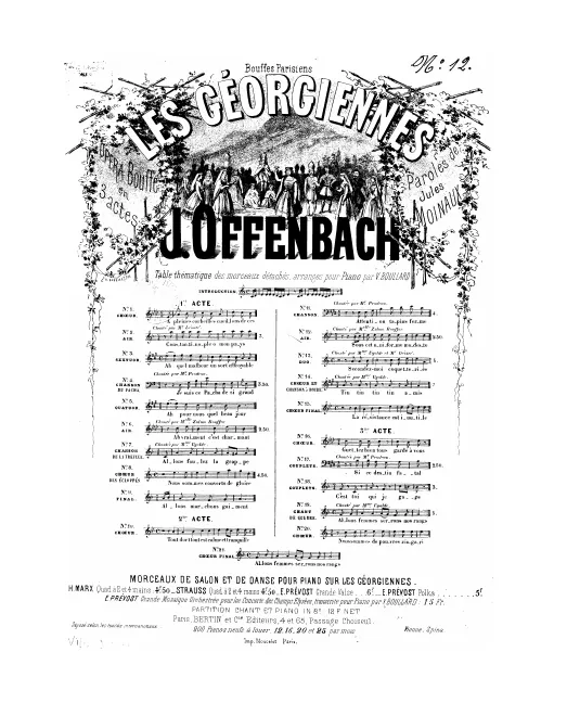 No.12, Chanson de la bouillie: "Sous cet uniforme modeste" (Act II, No.8 bis. b)