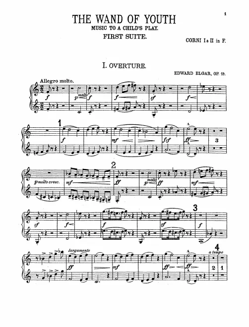 Horn 1/2, 3/4 (F)