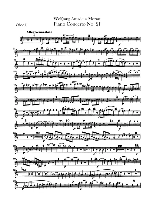Oboe 1, 2