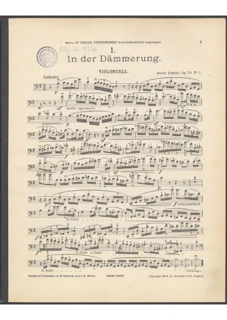 Cello Part