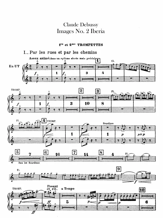 Trumpet 1/2, 3 (C)