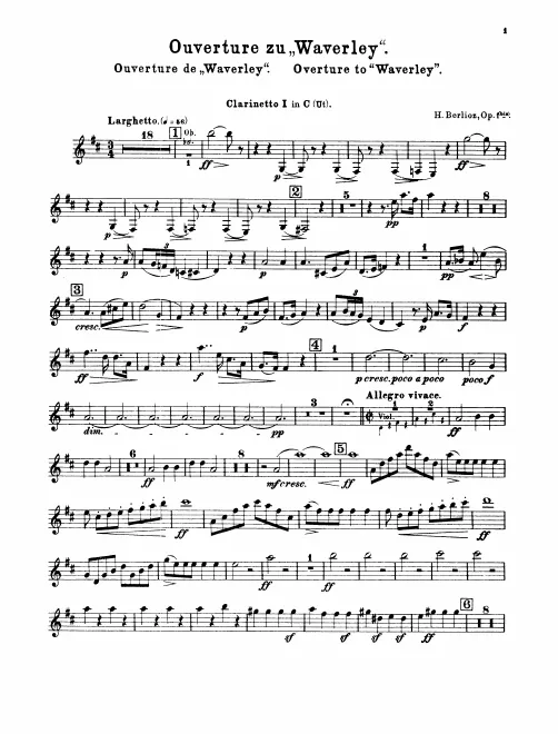 Clarinet 1, 2 (C/A)
