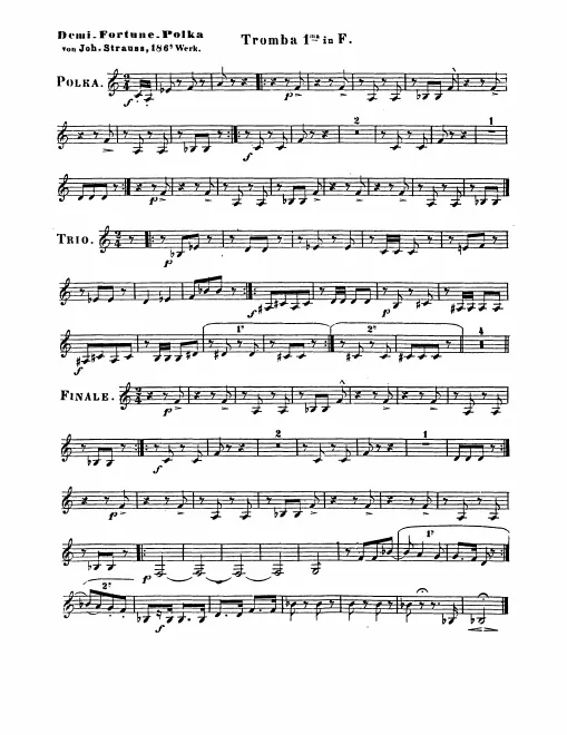 Trumpet 1, 2 (F)