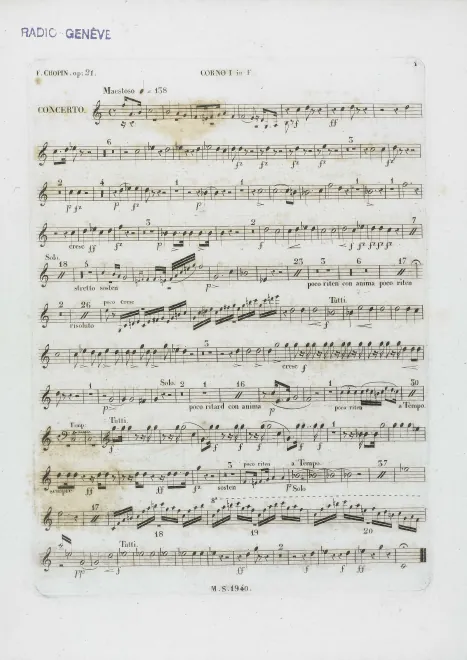 Horn 1 (F)