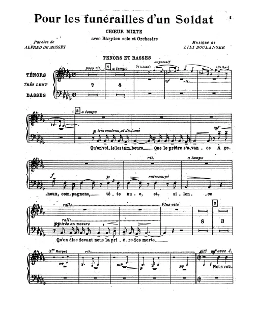 Tenors/Basses
