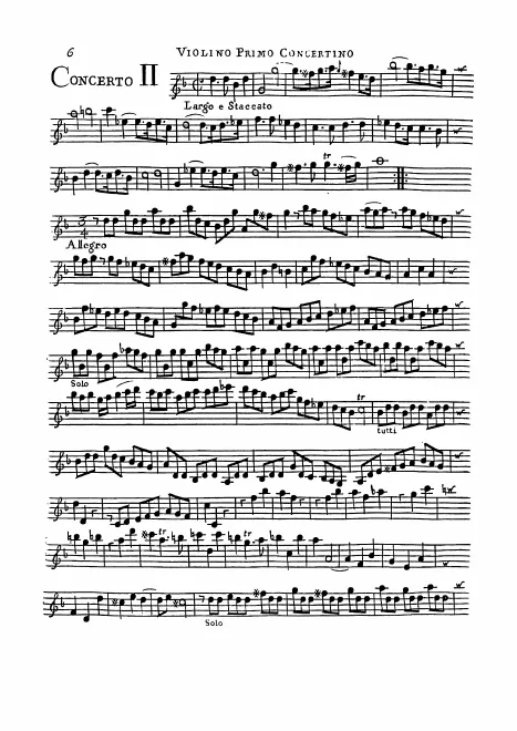 Violin I Concertino