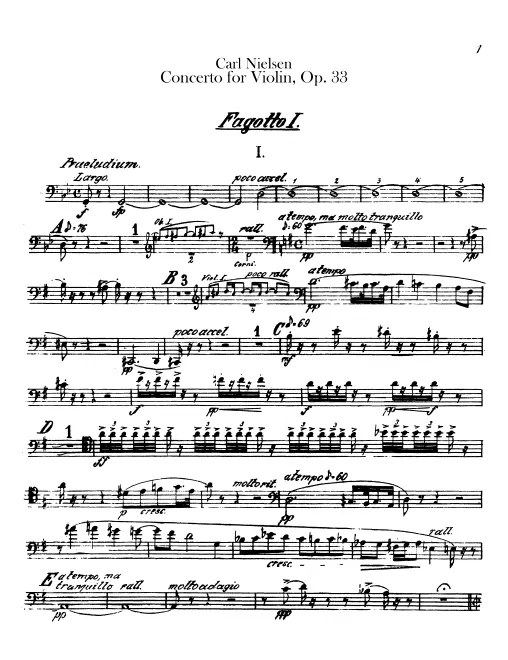 Bassoon 1, 2