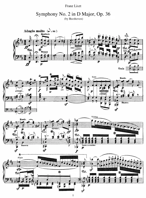 Complete Score (S.464/2)