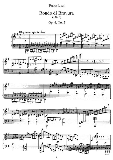 Complete Score (S.152)