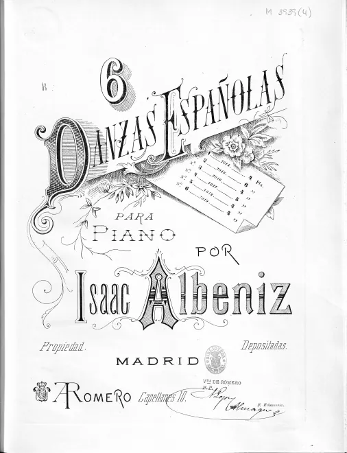 4. Danza in G major