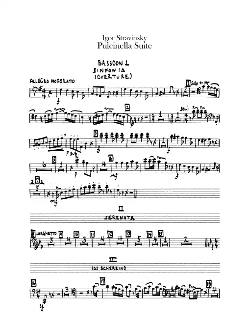 Bassoon 1, 2