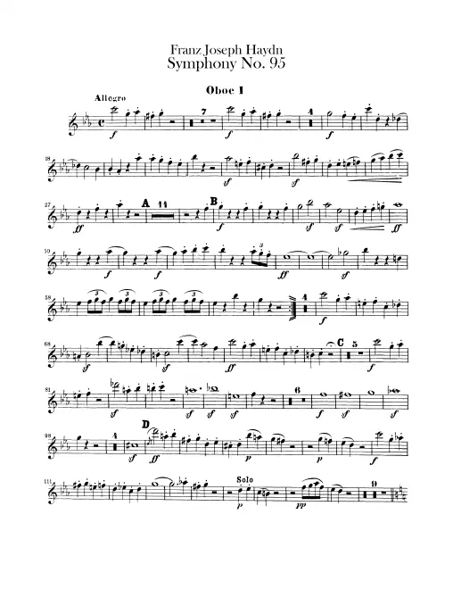 Oboe 1, 2