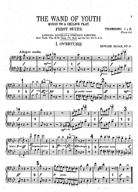 Trombones 1/2, Bass Trombone, Tuba