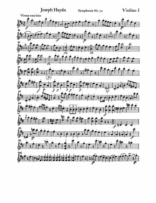 Violins I