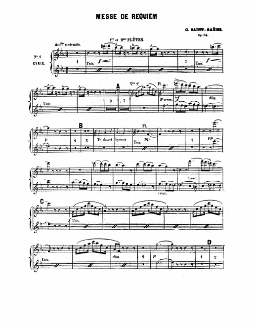Flute 1/2, 3/4