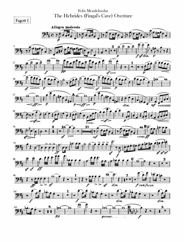 Bassoon 1, 2