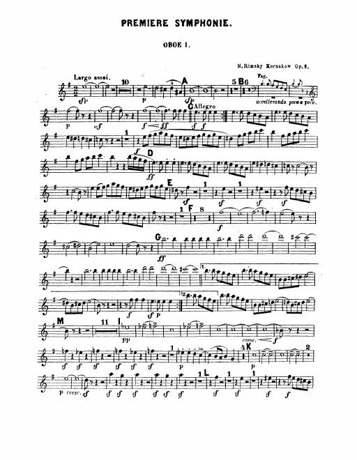 Oboe 1, 2