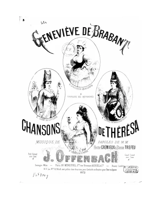 No.5, Chanson à boire: "Buvons, Seigneurs et nobles dames" (C major)