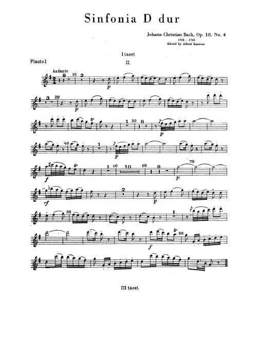 Flute 1, 2