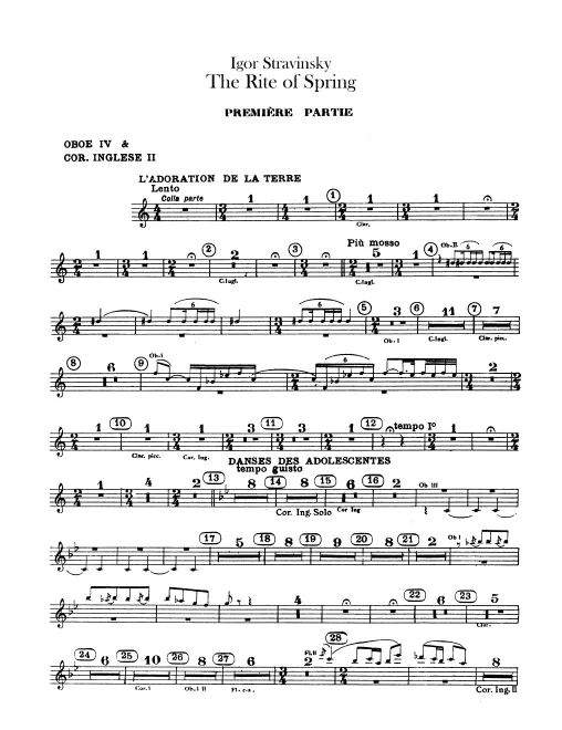Oboe 4/English Horn 2